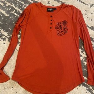 Harley Davidson ribbed shirt